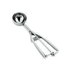 Ambidextrous Stainless Steel Size 30 Disher, 1.3 Ounce Capacity