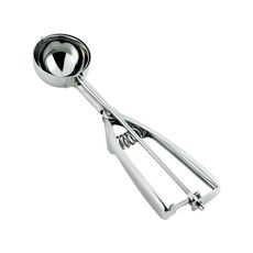 Ambidextrous Stainless Steel Size 50 Disher, 0.6 Ounce Capacity