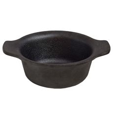 Thermalloy Preseasoned Round Mini Modern Cast Iron Dish, 9.5 Ounce Capacity