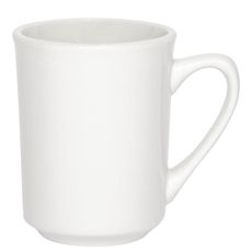 Palm Porcelain White Mug, 8.5 Ounce Capacity