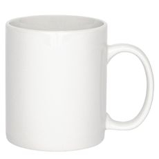Palm Porcelain White Mug, 11 Ounce Capacity