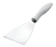 Grill Scraper with Nylon White Handle, 4 x 4.5 inch