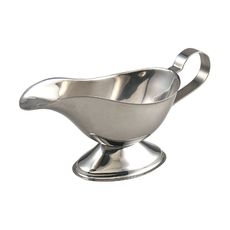 Stainless Steel Gravy Boat, 5 Ounce Capacity
