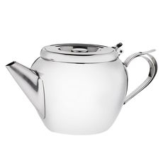 18/8 Stainless Steel Apple Shape Stackable Teapot with Strainer, 48 Ounce Capacity