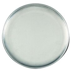 Thermalloy 18 Gauge Heavy Weight Aluminum Coupe Style Pizza Pan, 19 inch