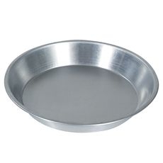 Aluminum Pie Plate, 10 inch Dia. X 1.3 inch Height