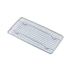 Footed Pan Grates for One-Third Size Pan, 8 x 10 x 0.9 inch