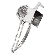 Stainless Steel Rotary Cheese Grater, 8.25 x 2.13 x 3.25 inch