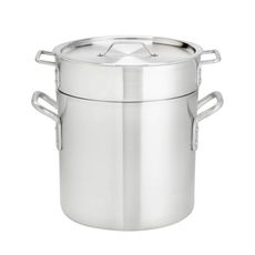 Thermalloy Aluminum Standard Weight Double Boiler Set, 16 Quart Capacity
