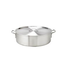 Thermalloy Standard Weight Aluminum Brazier, 24 Quart Capacity