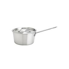 Thermalloy Standard Weight Aluminum Tapered Sauce Pan, 1.5 Quart