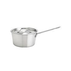 Thermalloy Standard Weight Aluminum Tapered Sauce Pan, 2.5 Quart