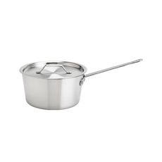 Thermalloy Standard Weight Aluminum Tapered Sauce Pan, 3.75 Quart