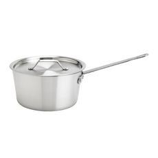 Thermalloy Standard Weight Aluminum Tapered Sauce Pan, 5.5 Quart