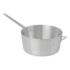 Thermalloy Standard Weight Aluminum Tapered Sauce Pan with Helping Handle, 8.5 Quart