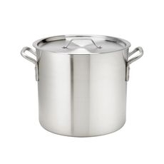 Thermalloy Heavy Weight Aluminum Stock Pot, 80 Quart Capacity
