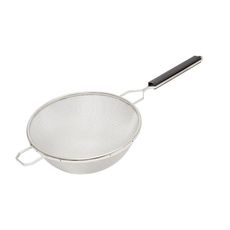 Stainless Steel Medium Double-Mesh Strainer, 6.25 inch Bowl