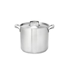 Thermalloy Stainless Steel Deep Stock Pot, 16 Quart Capacity