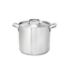 Thermalloy Stainless Steel Deep Stock Pot, 20 Quart Capacity
