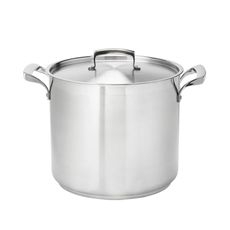 Thermalloy Stainless Steel Deep Stock Pot, 32 Quart Capacity