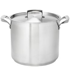 Thermalloy Stainless Steel Deep Stock Pot, 100 Quart Capacity