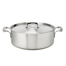 Thermalloy Stainless Steel Braizer, 25 Quart Capacity