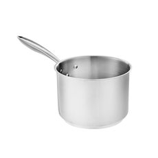 Thermalloy Stainless Steel Deep Sauce Pan, 2 Quart Capacity