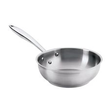 Thermalloy Stainless Steel Tapered Saute Pan, 1.2 Quart Capacity