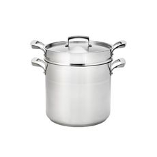 Thermalloy Stainless Steel 3 Piece Double Boiler Set, 12 Quart Capacity