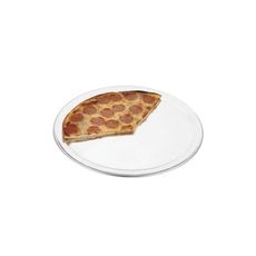 Thermalloy 18 Gauge Aluminum Wide Rim Pizza Pan, 6 inch Dia.