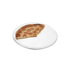 Thermalloy 18 Gauge Aluminum Wide Rim Pizza Pan, 8 inch Dia.