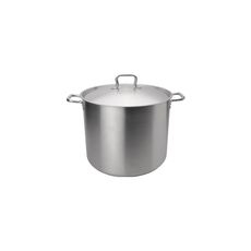 Elements Stainless Steel Stock Pot with Cover, 8 Quart Capacity