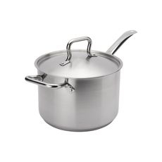Elements Stainless Steel Sauce Pan with Cover, 2 Quart Capacity