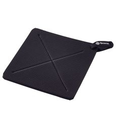 FLXaPrene Black Ultra Thick Hot Pad, 10 inch