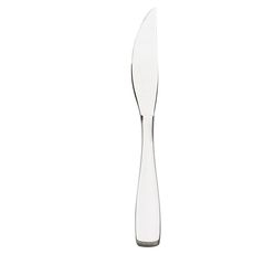 Modena 13/0 Stainless Steel Satin Finish Serrated Steak Knife, 9.3 inch