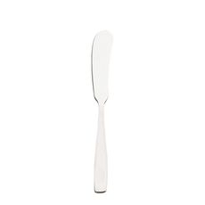 Modena 18/0 Stainless Steel Satin Finish Bent Butter Spreader, 7 inch