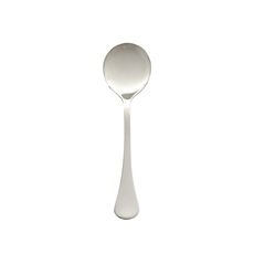 Luna 18/10 Stainless Steel Mirror Finish Bouillon Spoon, 5.7 inch