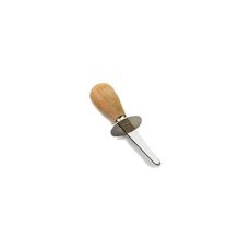 Carbo Steel Oyster Knife with Guard, 3 inch