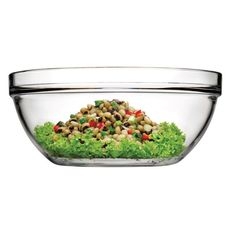 Glass Chef Bowl/Stacking Bowl, 133.25 Ounce Capacity