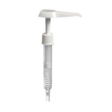 CM103502 Coldmaster Polypropylene White Coldcrock Standard Condiment/Syrup Pump, 12 x 3.50 x 1 inch