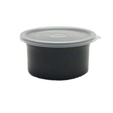30003 Classic SAN Black Crock with Lid, 0.6 Quart Capacity