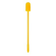 40006C04 Sparta Yellow Polyester Bristle Multi-Purpose Valve and Fitting Brush, 30 inch Length