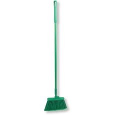 41082EC09 Green Color Coded Duo-Sweep Flagged Angle Broom, 56 inch Length