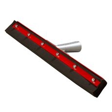4008100 Flo-Pac Black Double Foam Neoprene Floor Squeegee, 18 inch Length