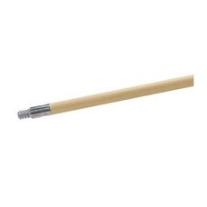 4526700 Tan Metal Tip Threaded Wood Handle Only, 60 inch Long