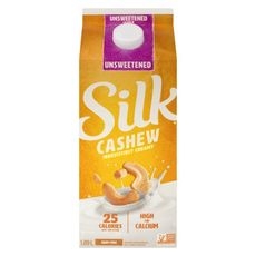 SILK ESL CREAMY CASHEW UNSWEETENED ORIGINAL 1.89L