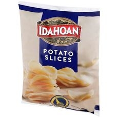 Unseasoned Potato Slices, 5 Pound