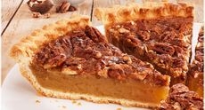 10 inch Pre-Baked 8 Pre-Sliced Pecan Open Face Pie, 36 Ounce