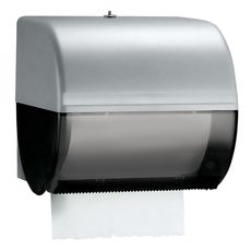 Smoke Omni Roll Hard Roll Towel Dispenser, 10.5 x 10 x 10 inch