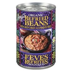 Refried Beans with Green Chilis